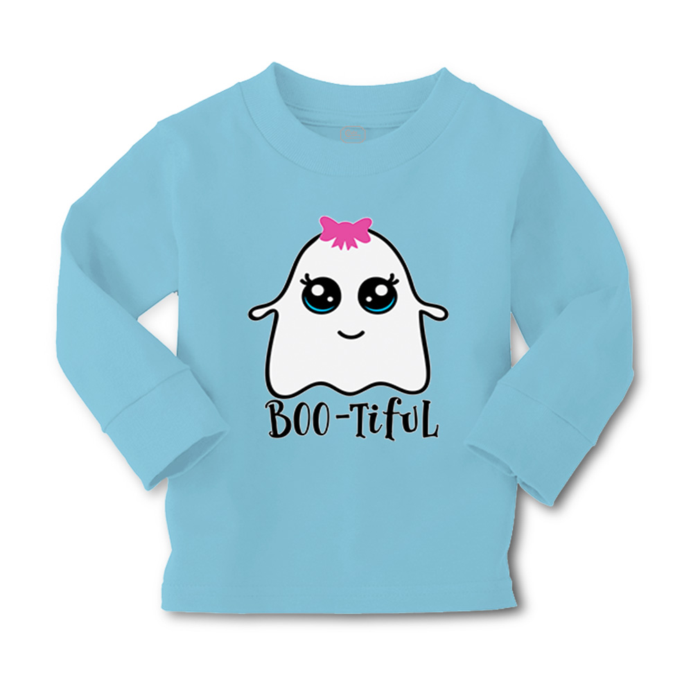Kids Long Sleeve T Shirt Halloween Beautiful Style C Cotton Girls & Boys Clothes - Picture 8 of 12