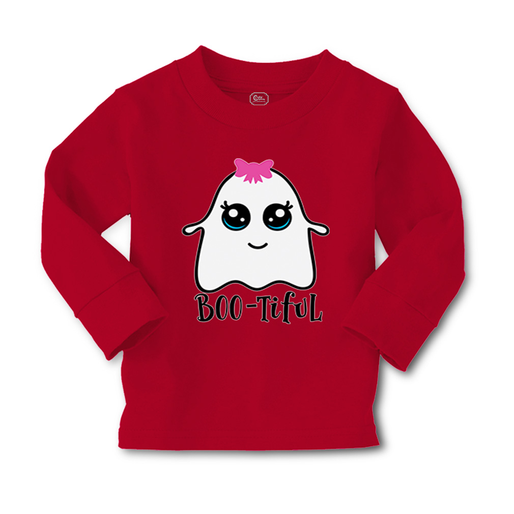 Kids Long Sleeve T Shirt Halloween Beautiful Style C Cotton Girls & Boys Clothes - Picture 10 of 12